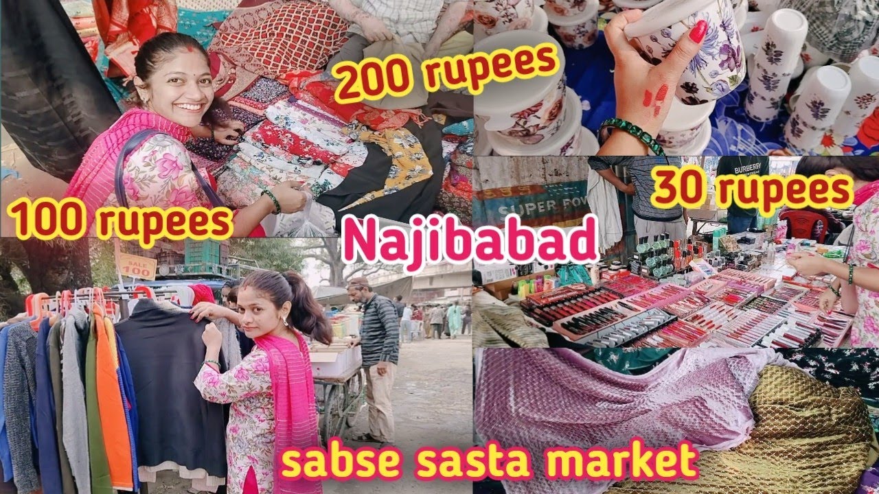 Najibabad Thursday market || @Paramlaksh_6719