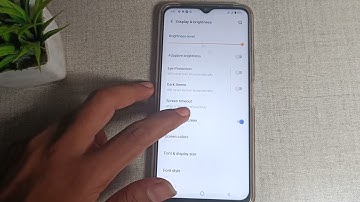 How to enable & Disable Auto rotate screen mode in Vivo Y21, screen mobile settings