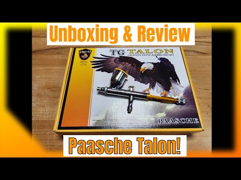 Paasche TG Talon Airbrush Unboxing and Review