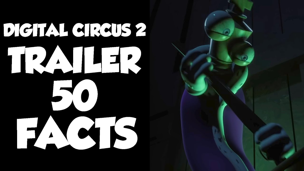 50 FACTS ABOUT THE EPISODE 2 TRAILER - THE AMAZING DIGITAL CIRCUS - YouTube