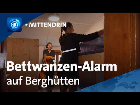 Oberstdorf: Wie sich Wanderer auf Berghütten gegen Bettwanzen schützen | tagesthemen mittendrin