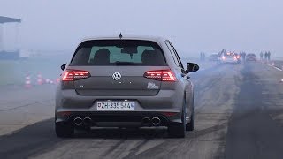 Volkswagen Golf 7 R HPT w/ Pops and Bang Exhaust!