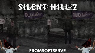 Upscaling Textures in the OG Silent Hill 2 for PS2 is fun