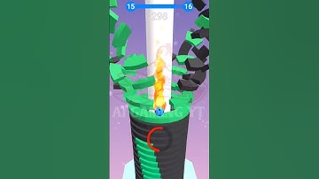 Stack Ball 🏀 Level 15 Gameply #shorts #youtubeshorts #stackball #aigamingyt