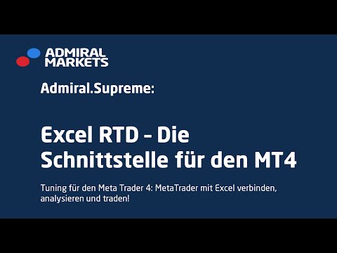 MT4 Verknüpfung zu Excel - Die Schnittstelle des MetaTrader: Traden & Auswerten