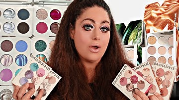New Morphe ChromaPlus 6-Pan Eyeshadow Palettes ALL 6 Palettes Swatches + Looks !