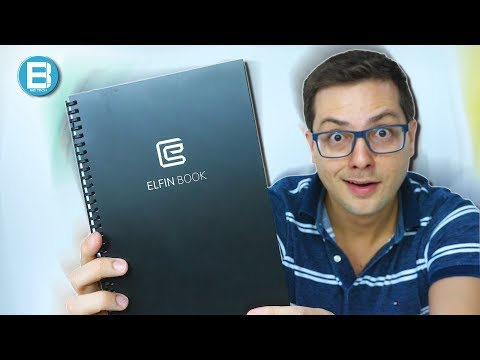 ELE é INFINITO e a PROVA DE TUDO!! ELFIN NOTEBOOK! Um CADERNO DIFERENTÃO!