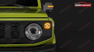 FRONT SIGNAL LAMP - SUZUKI JIMNY 2018-ON - LED - SMOKE - DRL - SIGNAL⁣⁣