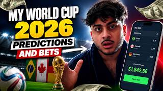 My Best Bets & Predictions for WORLD CUP 2026 (LOCKS)