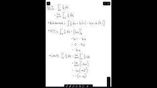 Improper Integrals - Intervals Containing Infinite Discontinuities