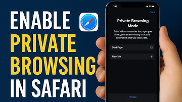 How To Turn On Private Browsing in Safari On iPhone - Incognito Mode