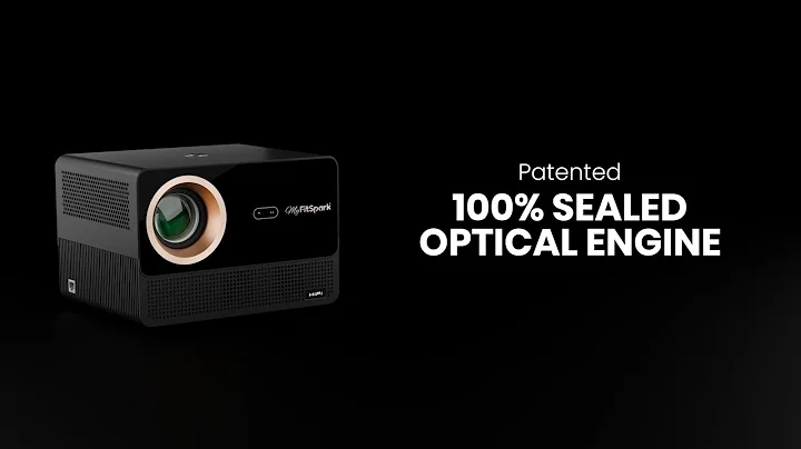 MyFitSpark CINEMAGIC 101 | Best Home Theatre Projector with 100% Sealed Optical Engine | Dust-free