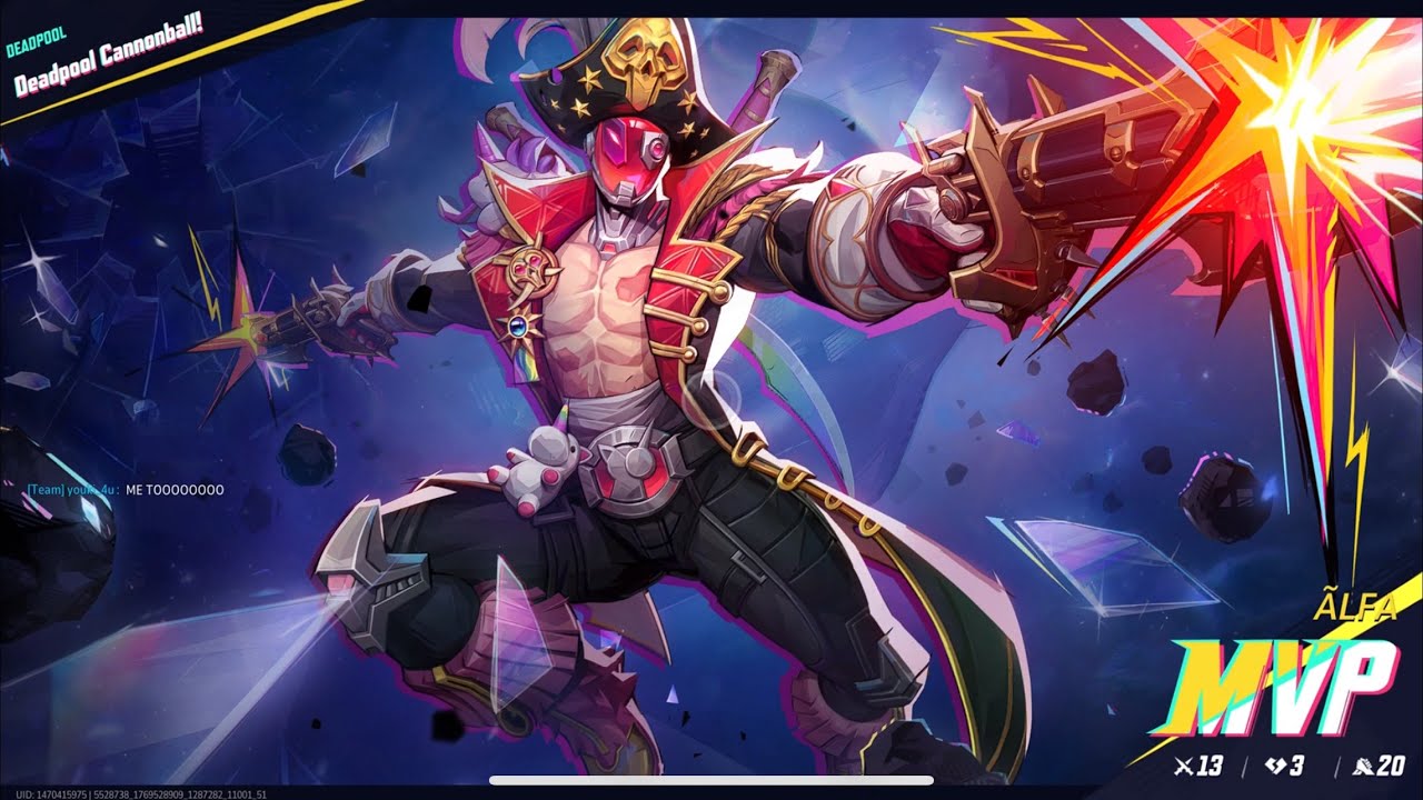 All hail for Captain Pool. Marvel Rivals