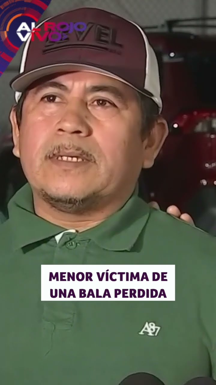 Menor de 10 años pierde la vida por una bala perdida | ARV