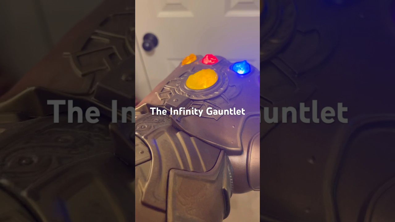 The first Infinity gauntlet! Hard to beat! #marvel #infinitystones #infinitygauntlet #thanos