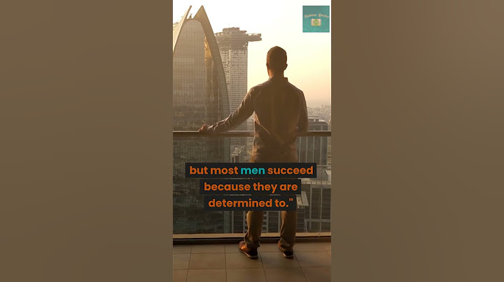 Some men may succeed because they are destined to.......#shorts