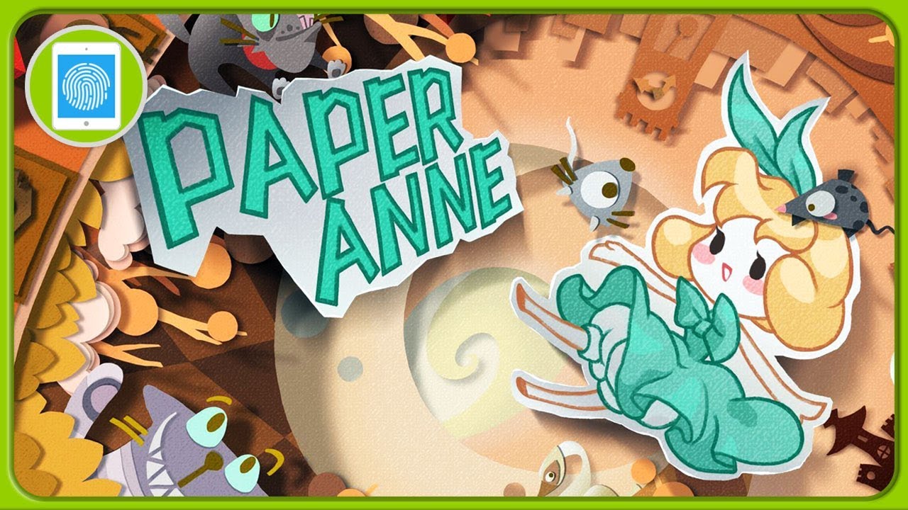 ПРИКЛЮЧЕНИЯ В БУМАЖНОМ КОРОЛЕВСТВЕ. Анна в мире сказок. Игра PAPER Anne