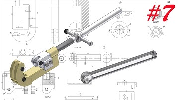 Học inventor cơ bản: Vẽ máy cắt ống bằng inventor - Part 7
