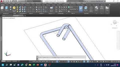 Columna en 3d con refuerzos