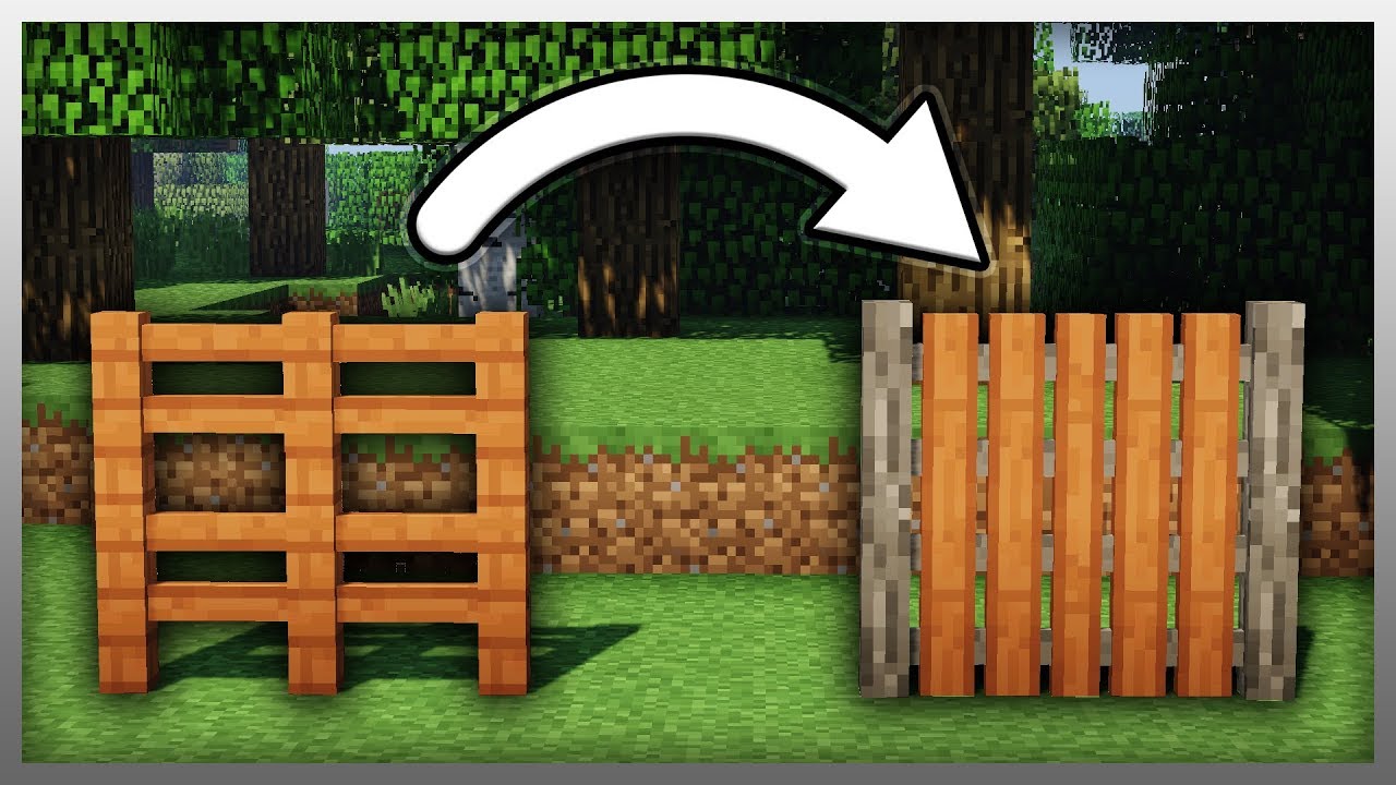 Better Blocks Minecraft Mod  More Gates, New Fences, Improved