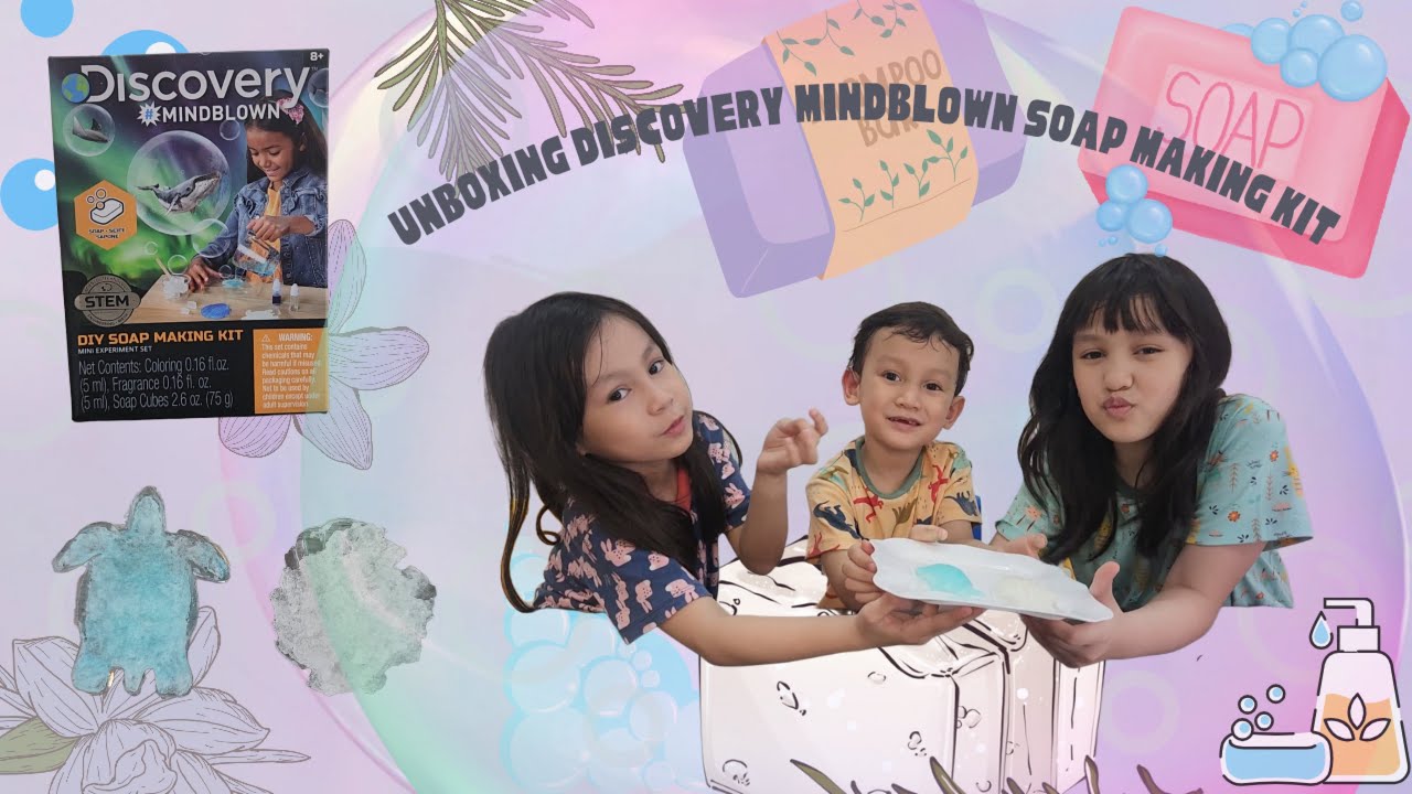 Unboxing Discovery Mindblown DIY Soap Making Kit (Membuat Sabun Sendiri