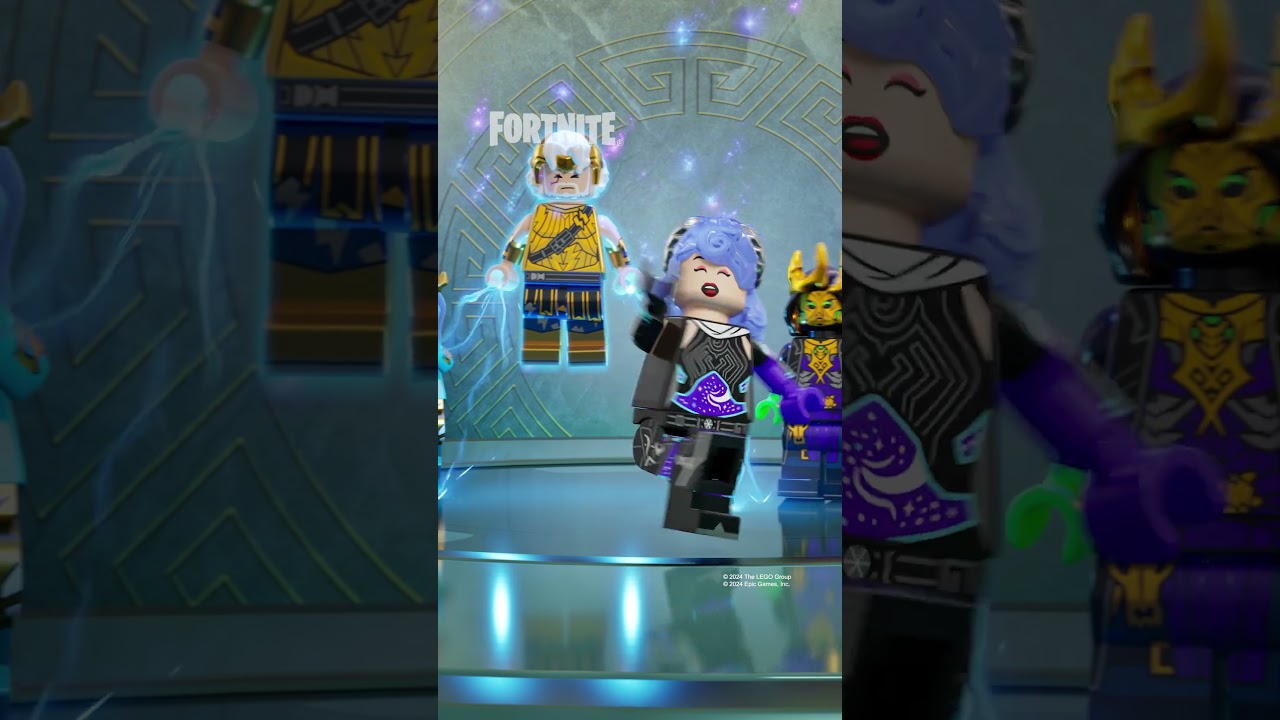 Get Battle Pass Outfits in LEGO Style as you level up with purchase of the pass! ⚡⛓️☀️ #legofortnite