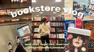 cozy *winter* bookstore vlog  ❄ ✨ book shopping at barnes & noble and target + HUGE book haul