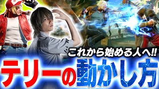 配信初日のテリーの動かし方｜バーンナックルとクラックシュートで圧をかけ、ファイヤーキックでゲージを節約する立ち回り