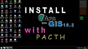 Install ArcGIS 10.2 with Patch