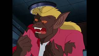 Batman Animated - Francine becomes Man-Bat on an Airplane