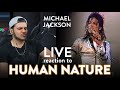 Michael Jackson reaction HUMAN NATURE LIVE Wembley | Dereck Reacts