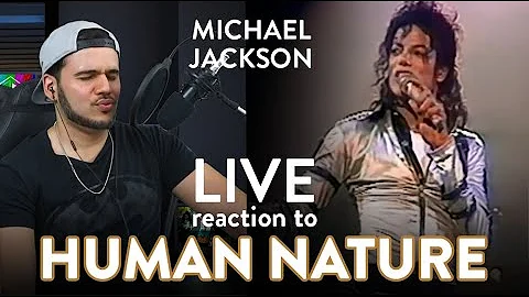 Michael Jackson reaction HUMAN NATURE LIVE Wembley | Dereck Reacts