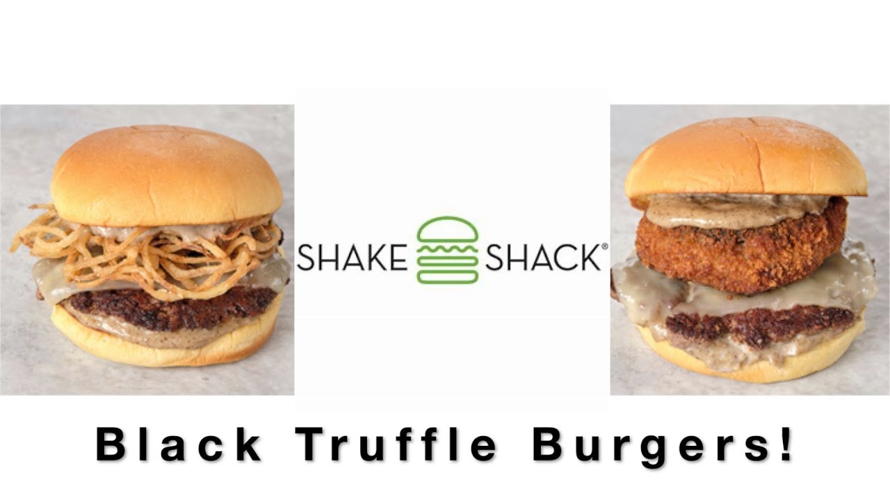 Shake Shack's BLACK TRUFFLE BURGERS Review! 239 YouTube