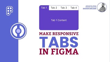 Make Responsive Tabs with Figma Auto Layout | Figma Tutorial