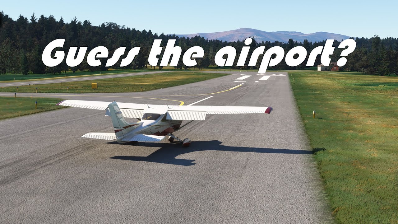 GUESS THE AIRPORT?? CHASE PLANE enhanced