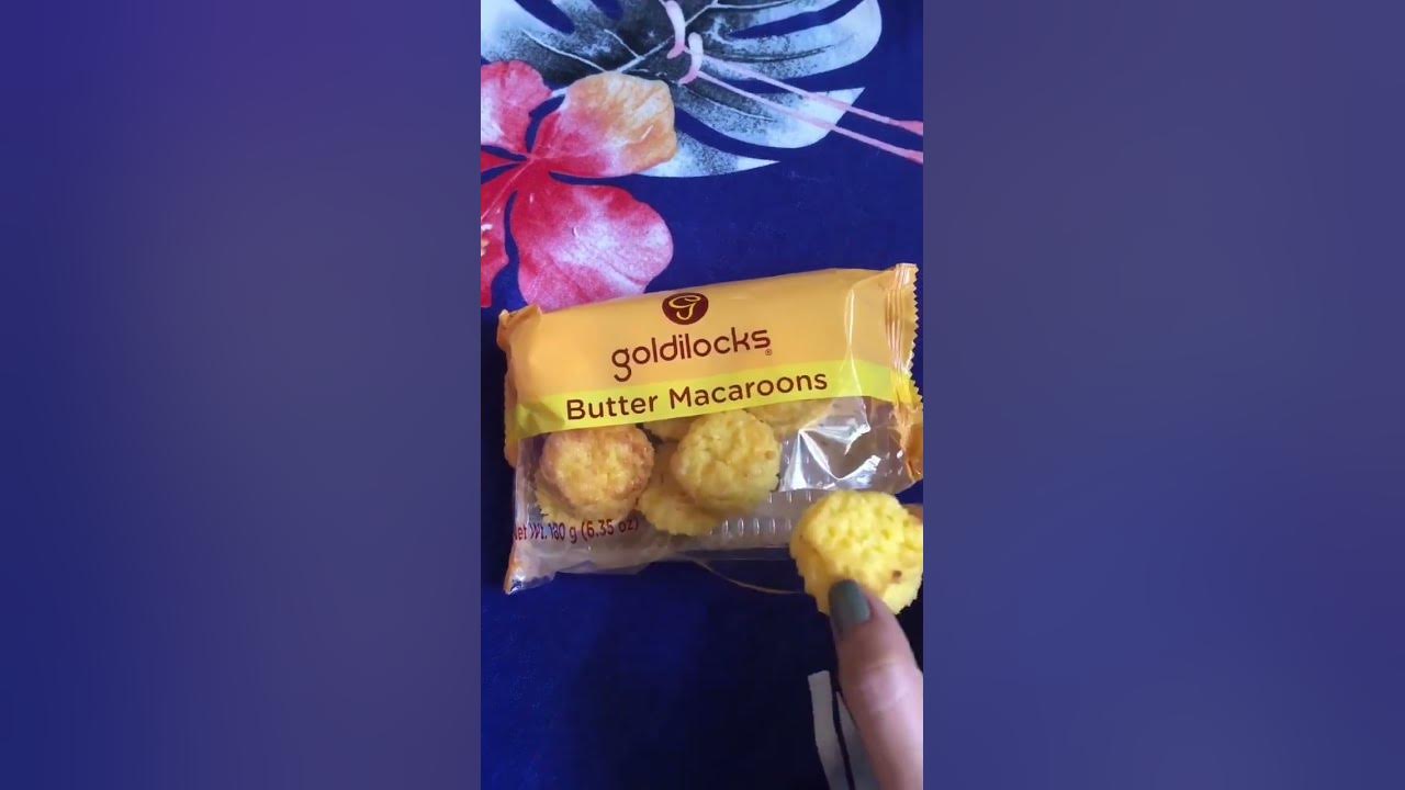 Butter Macaroons goldilocks macaroons butter snacks yummy shorts YouTube