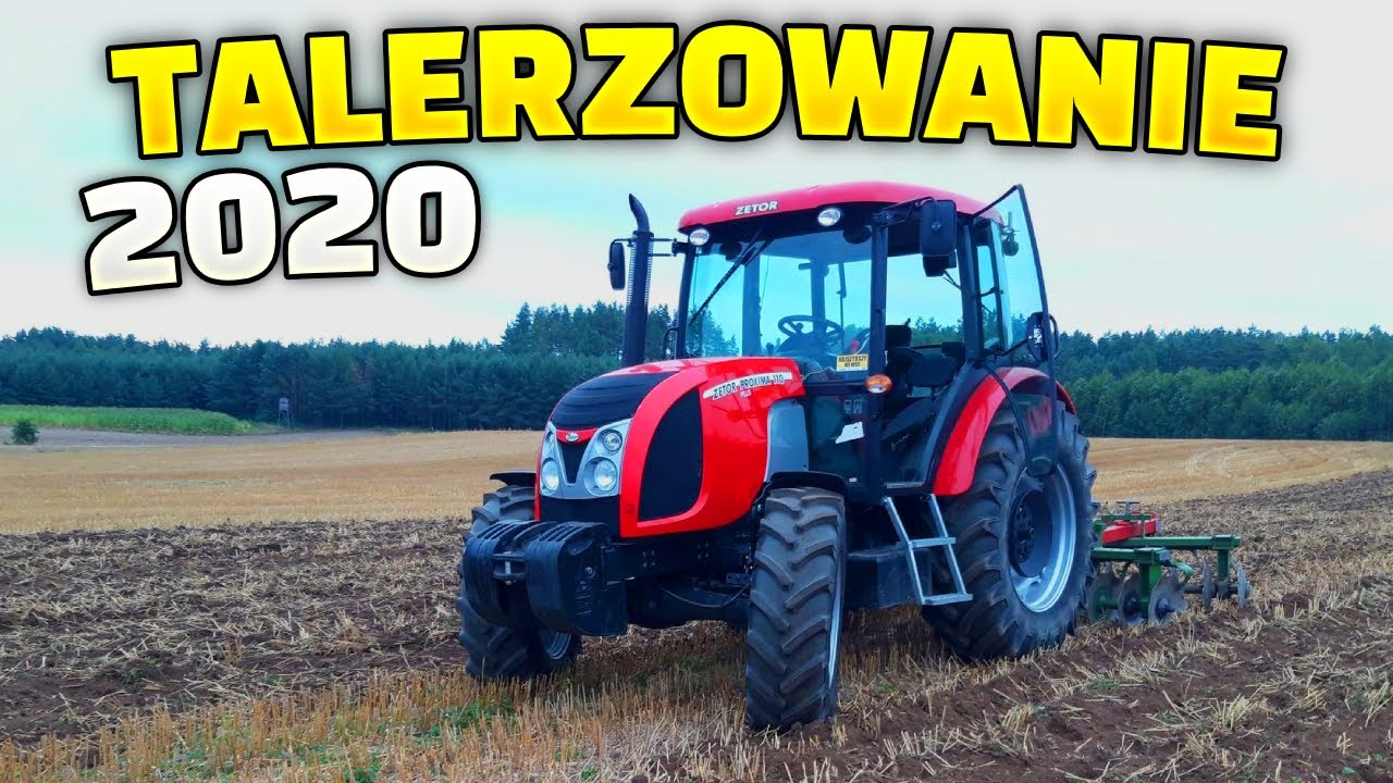 🔥Talerzowanie ścierniska 14km/h . Zetor Proxima 110 plus & Unia Cut🔥