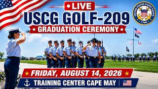 LIVE: USCG Golf-209 Graduation Ceremony | August 14, 2026 | Coast Guard Cape May Live