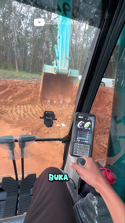 fungsi joystick excavator Kobelco #excavator #alatberat #tambang #proyek #short