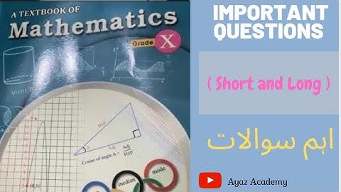 Belangrijkste vragen wiskunde 10e klas 2023 | Wiskundeopgave 10e klas 2023