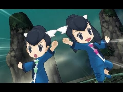 ポケモンオメガルビー アルファサファイア ジムリーダー フウ ラン戦 Youtube