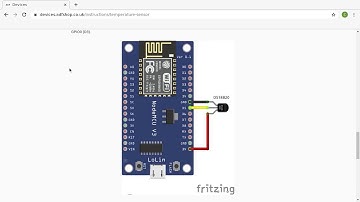 How to build WiFi temperature sensor with NodeMCU / ESP8266