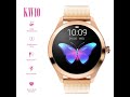 KW10 Smart Watch Women 2020 IP68 Waterproof Heart Rate Monitoring band For Android IOS