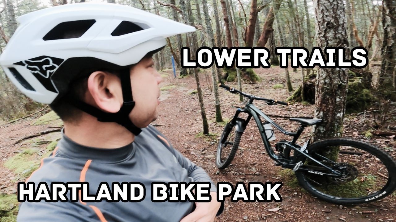 RIDING EASY TRAILS AT HARTLAND BIKE PARK