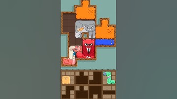 Puzzle Cats Walkthrough (android iOS) gameplay #shorts #game #funny