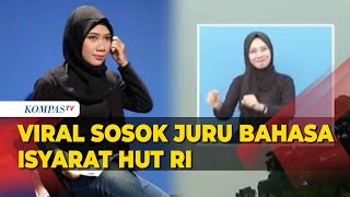 Sosok Winda Utami, Juru Bahasa Isyarat Upacara HUT Ke-78 RI yang Viral