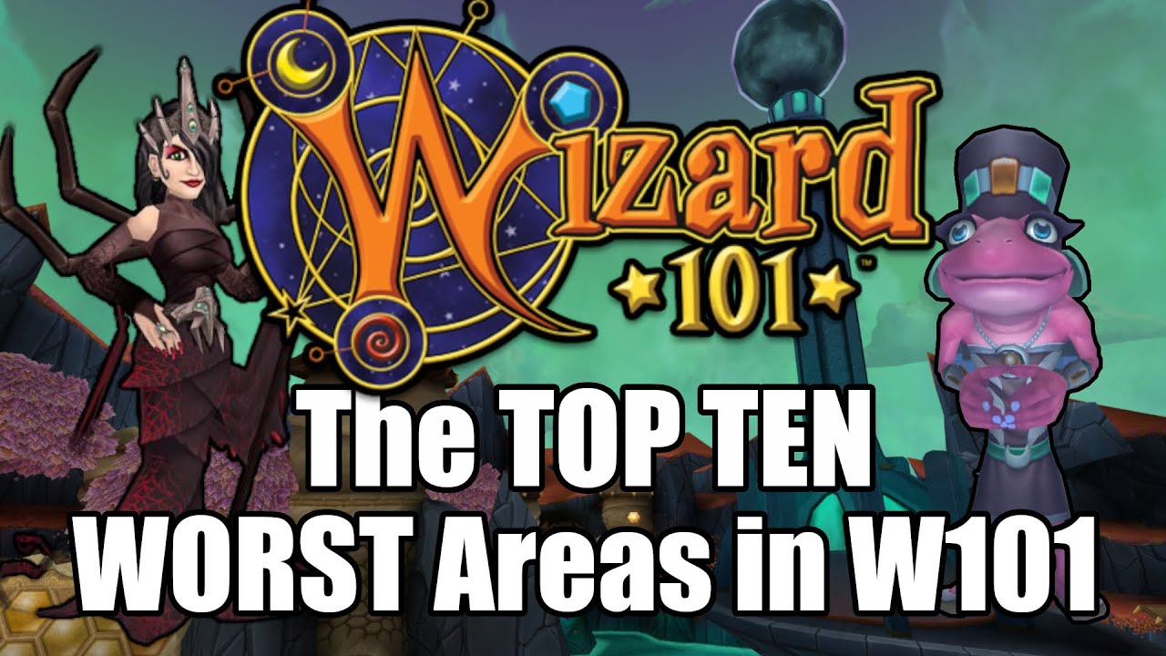 Топ-10 ХУДШИХ улиц в Wizard101