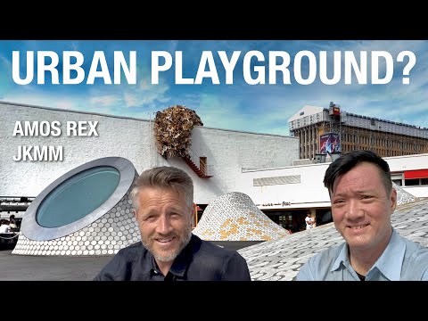 From Bus Station To Urban Playground in Helsinki - Amos Rex by JKMM Architects