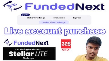 HOW TO BUY FUNDEDNEXT STELLAR LITE ACCOUNT|| FUNDED NEXT LIVE ACCOUNT PURCHASE WITH CRYPTO
