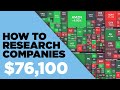 How I Research Companies  | Joseph Carlson Ep. 70